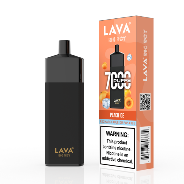 Lava Big Boy Peach Ice